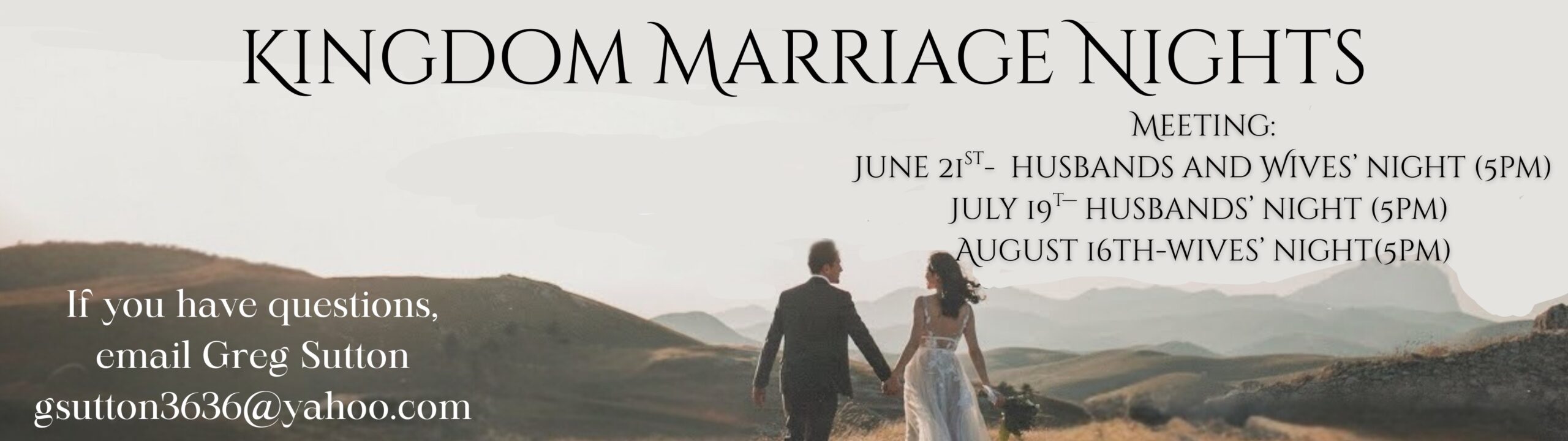 Kingdom Marriage Nights